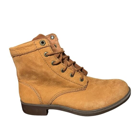 Women’s Kodiak brown leather boots size 10 - Picture 1 of 4